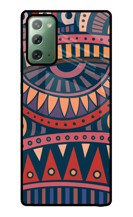 African Culture Design Samsung Note 20 Back Cover