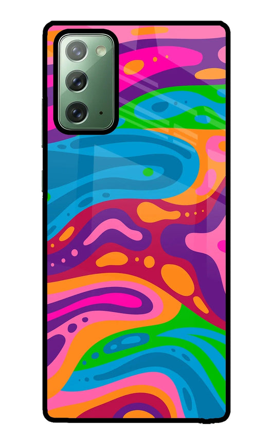 Trippy Pattern Samsung Note 20 Back Cover