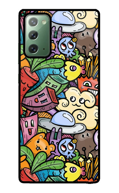 Veggie Doodle Samsung Note 20 Back Cover