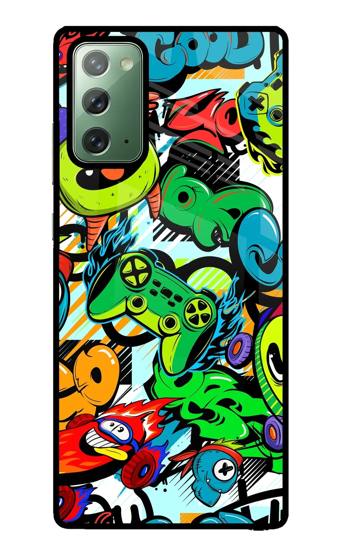 Game Doodle Samsung Note 20 Back Cover