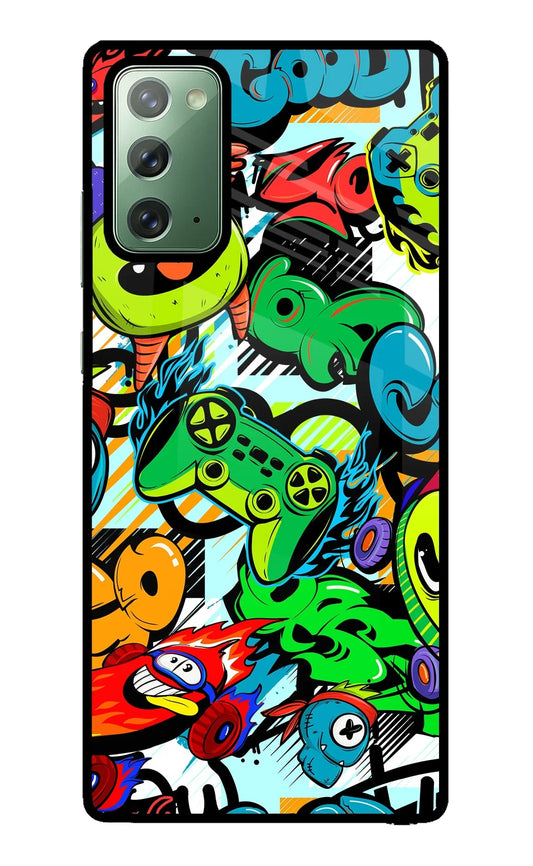 Game Doodle Samsung Note 20 Back Cover