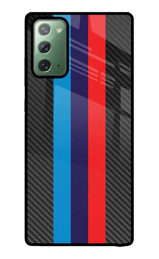 BMW Stripes Pattern Samsung Note 20 Back Cover