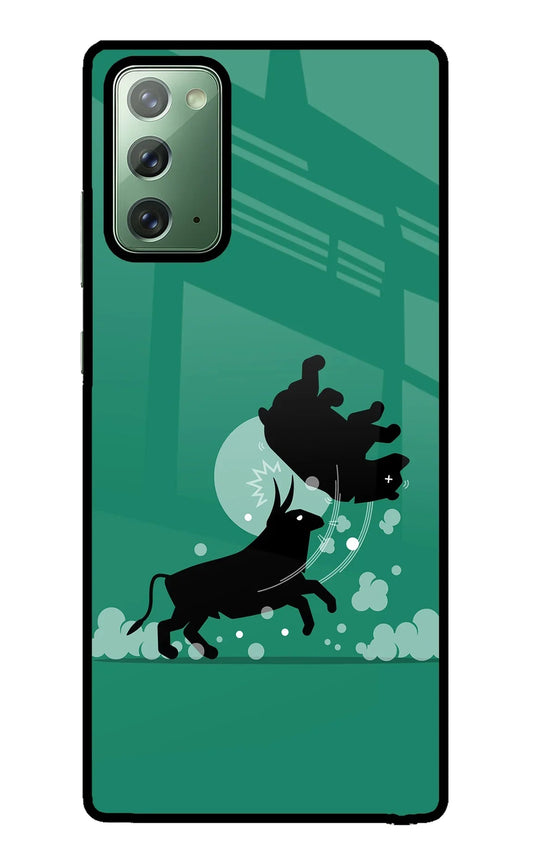 Bull Conqueror Samsung Note 20 Glass Case