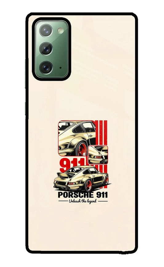 Classic Porsche 911 Samsung Note 20 Glass Case