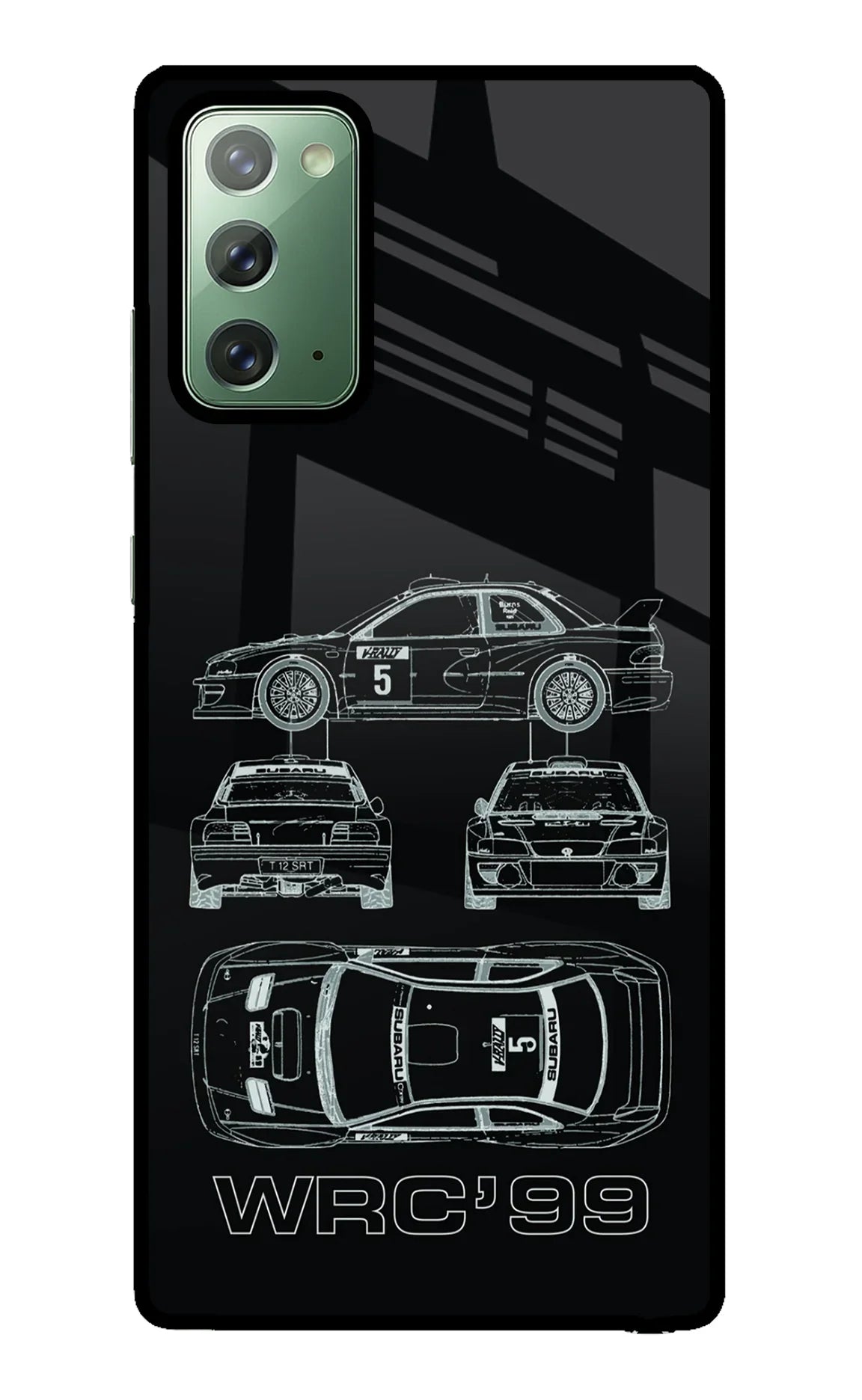 WRC'99 Samsung Note 20 Glass Case