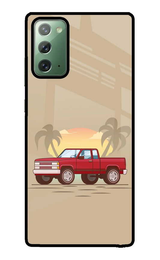 Desert Classic Drive Samsung Note 20 Glass Case
