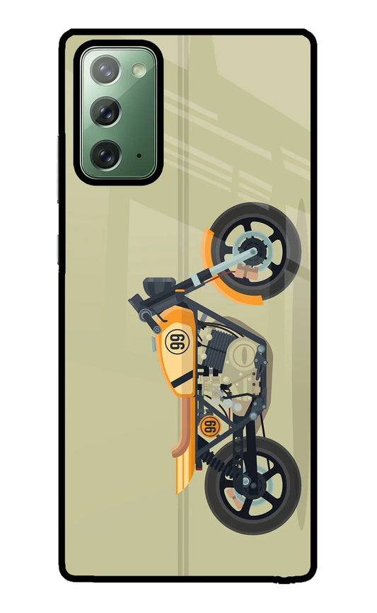 Vertical Speedster Samsung Note 20 Glass Case