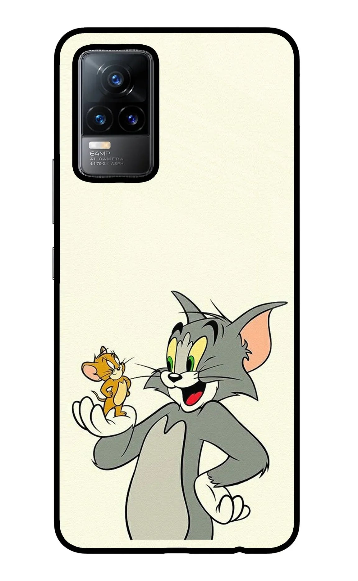 Tom & Jerry Vivo Y73/V21E 4G Glass Case