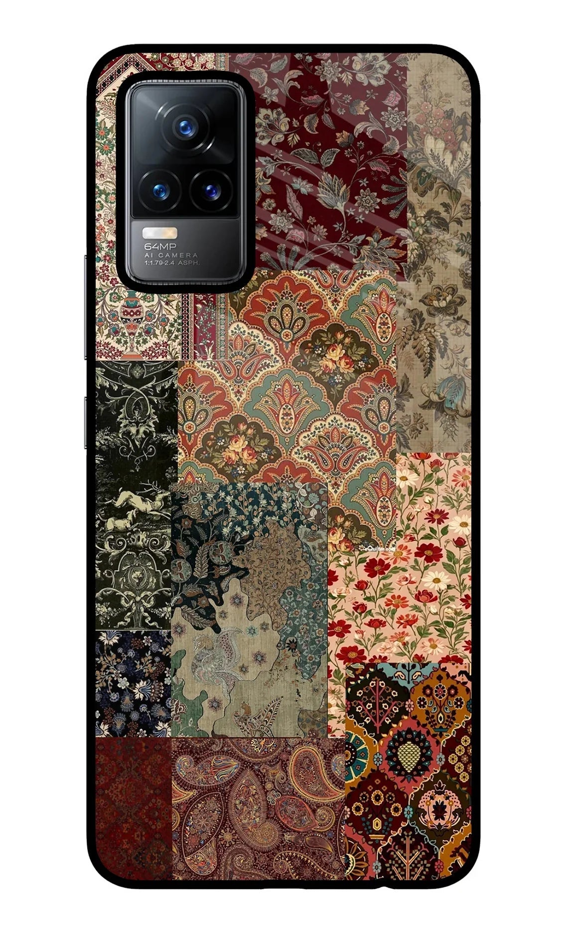 Desi Print Vivo Y73/V21E 4G Glass Case