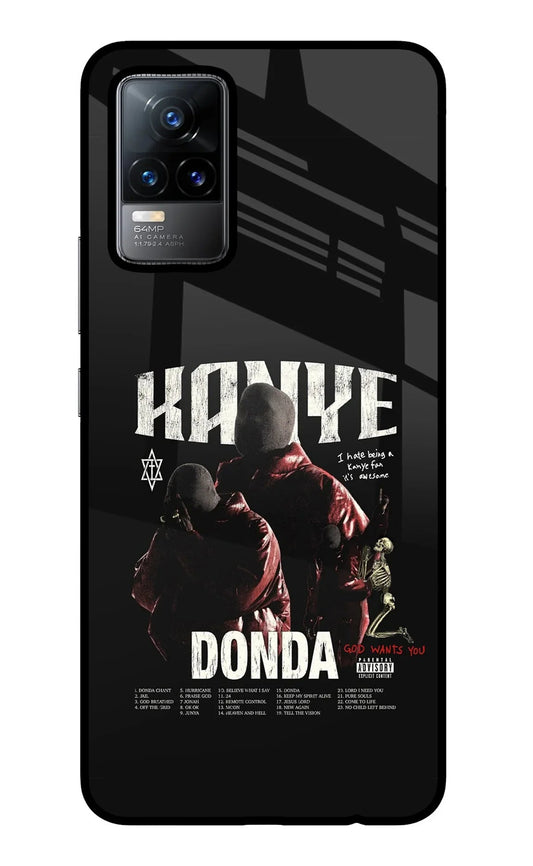 Donda Kanye West Vivo Y73/V21E 4G Glass Case