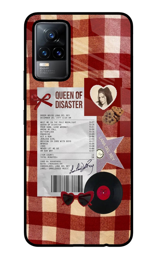 Queen of Disaster Vivo Y73/V21E 4G Glass Case