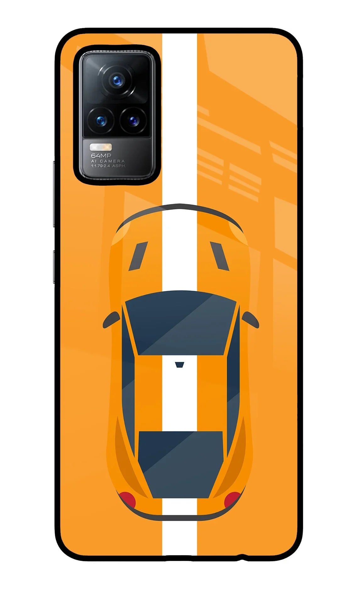 Highway Pursuit Vivo Y73/V21E 4G Glass Case