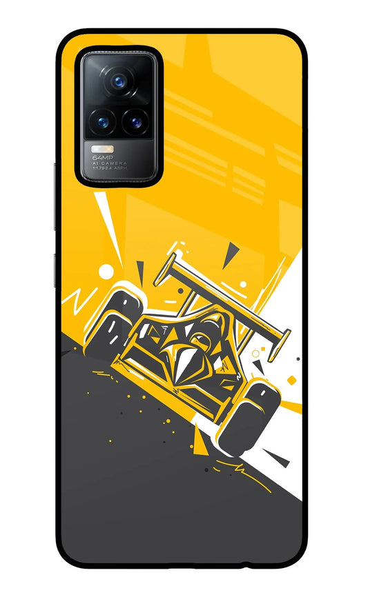 Track King Vivo Y73/V21E 4G Glass Case