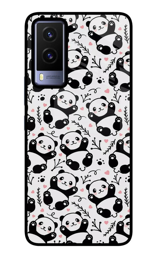 Cute Panda Vivo V21E 5G Back Cover