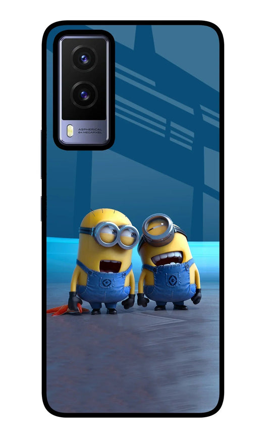 Minion Laughing Vivo V21E 5G Back Cover