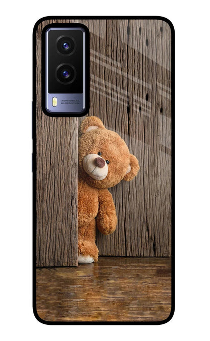 Teddy Wooden Vivo V21E 5G Back Cover