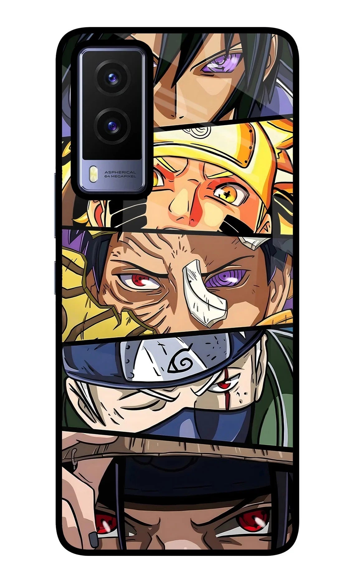 Naruto Character Vivo V21E 5G Back Cover