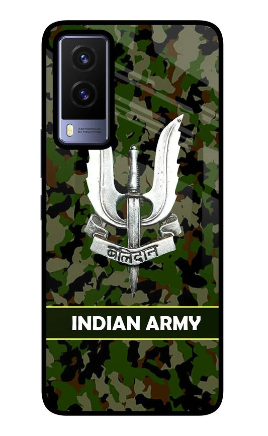 Balidan Indian Logo Vivo V21E 5G Glass Case