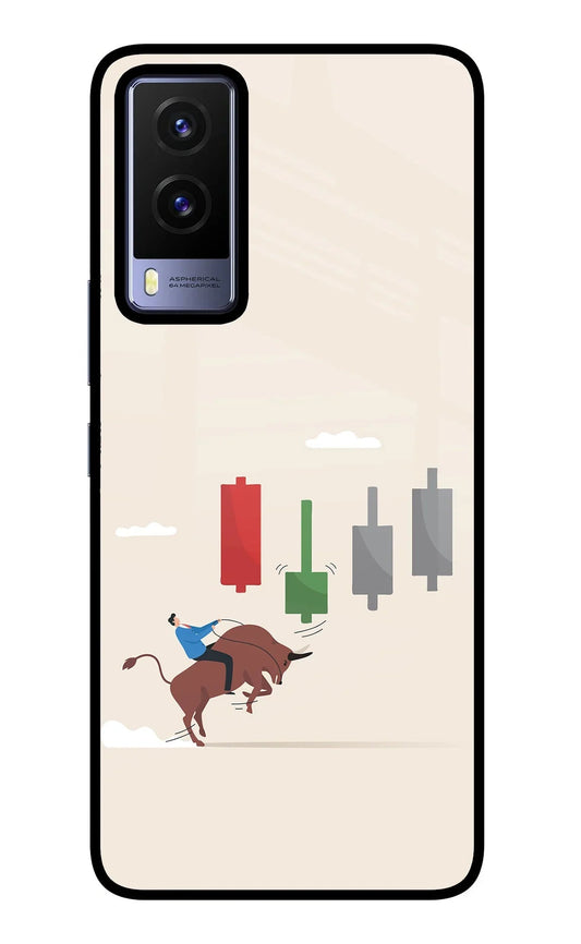 Bull Trading Momentum Vivo V21E 5G Glass Case