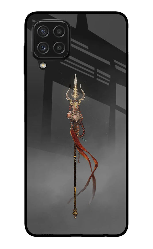 Shiv Trishul Samsung A22 4G Glass Case