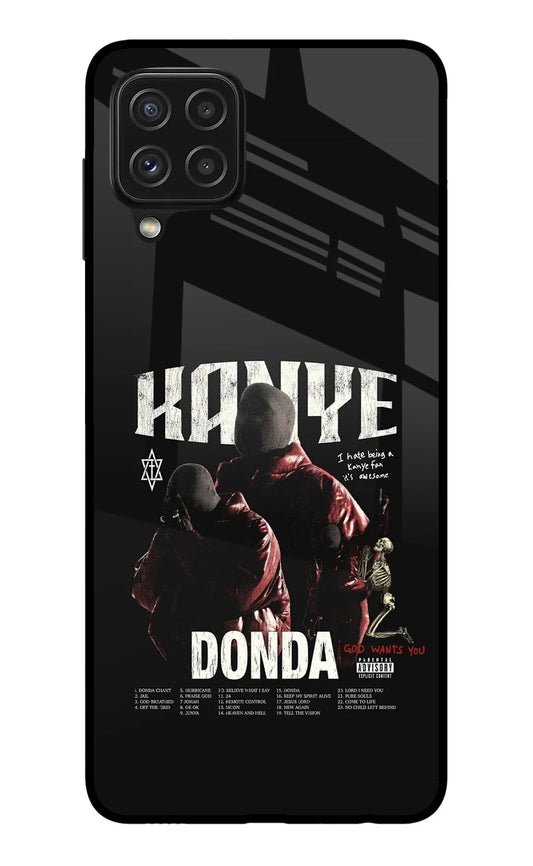 Donda Kanye West Samsung A22 4G Glass Case