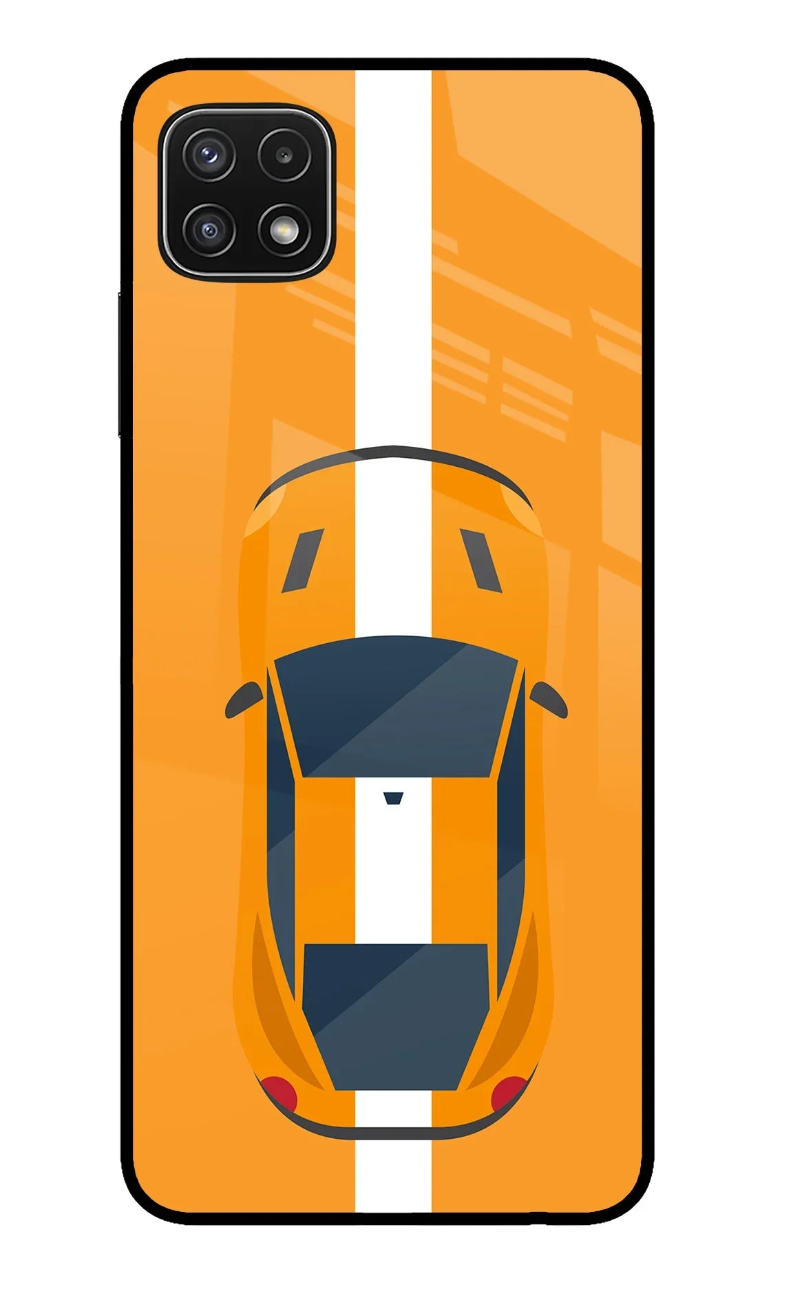 Highway Pursuit Samsung A22 5G Glass Case
