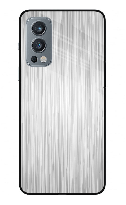 Wooden Grey Texture OnePlus Nord 2 5G Back Cover