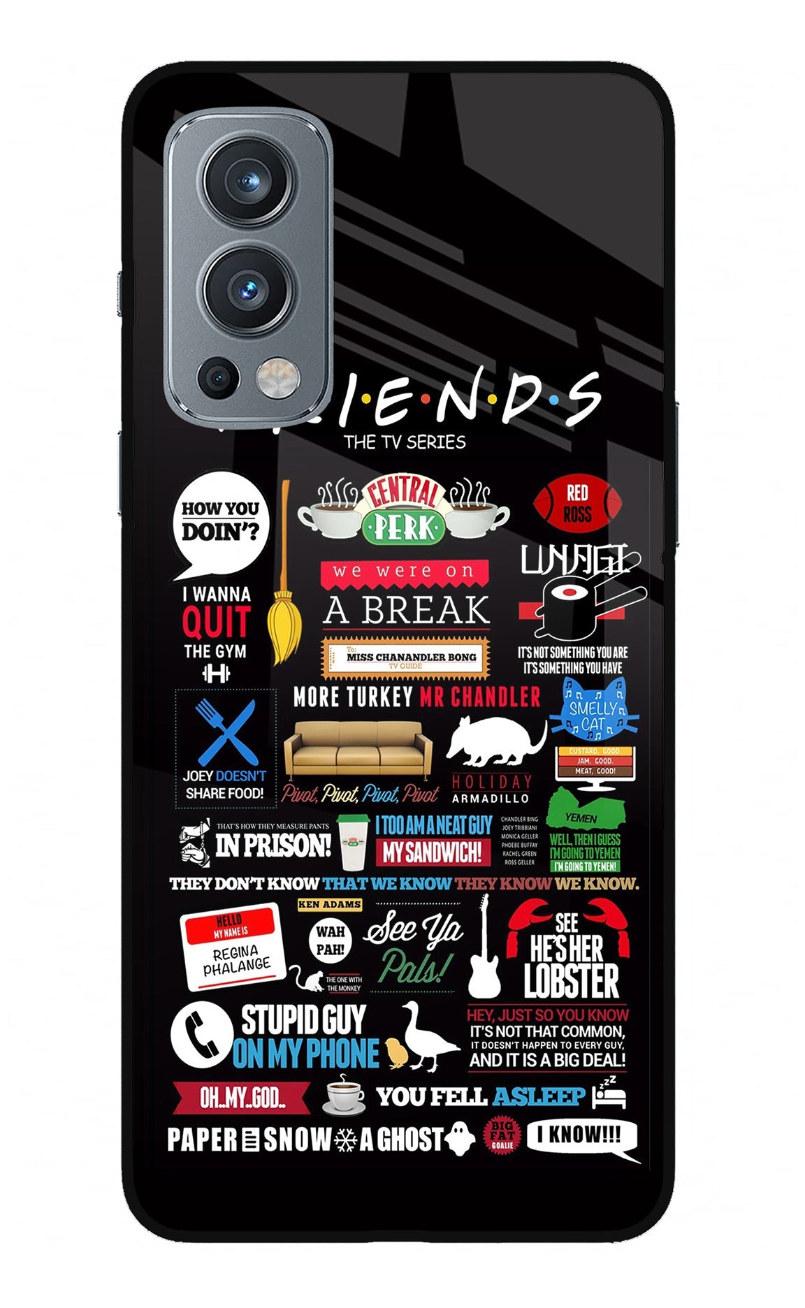 FRIENDS OnePlus Nord 2 5G Back Cover