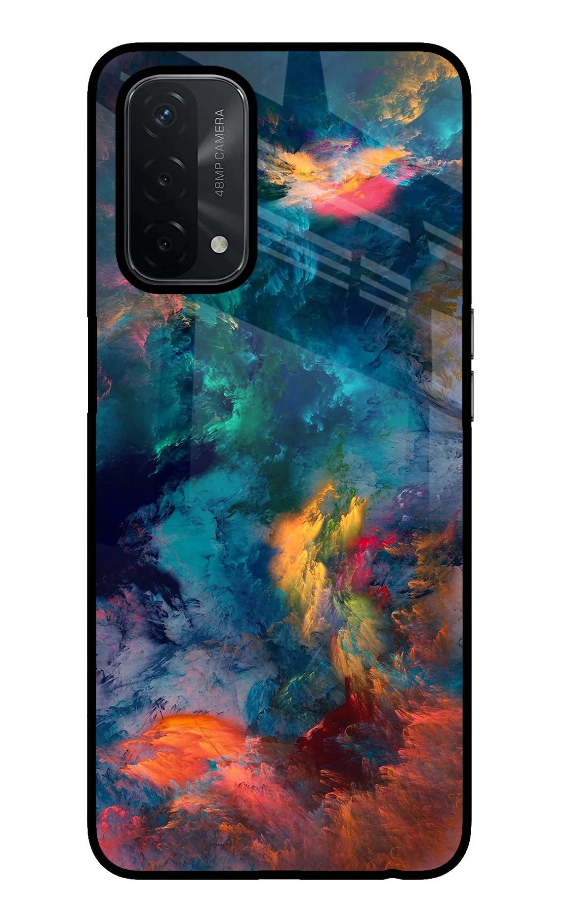 Artwork Paint Oppo A74 5G Glass Case