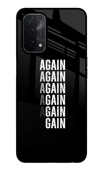 Again Again Gain Oppo A74 5G Back Cover
