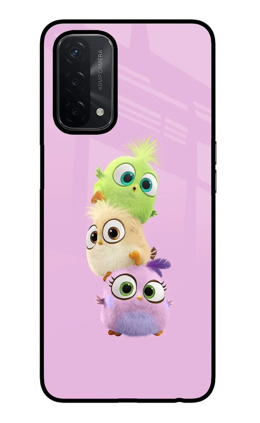 Cute Little Birds Oppo A74 5G Back Cover