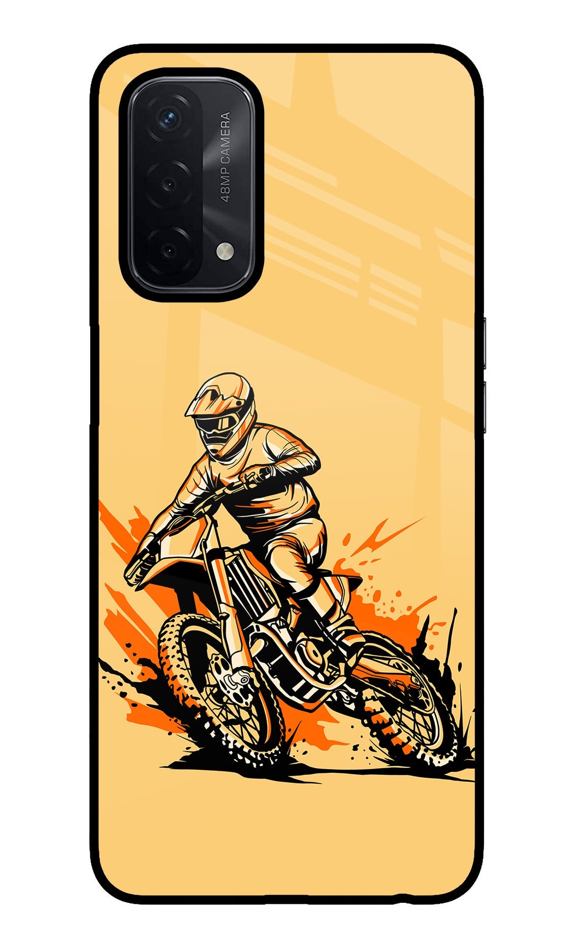 Off-Road Fury Oppo A74 5G Glass Case