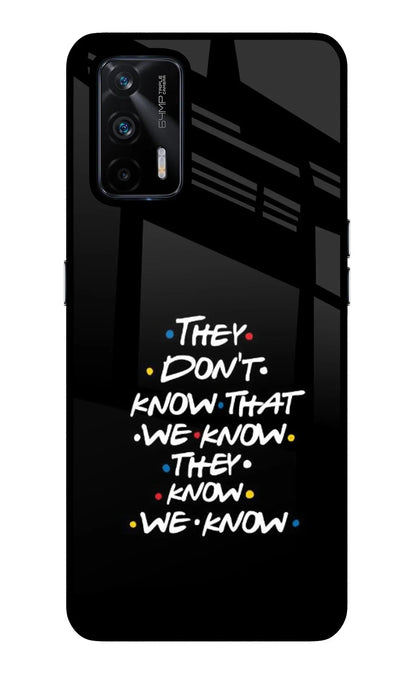 FRIENDS Dialogue Realme X7 Max Back Cover