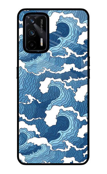 Blue Waves Realme X7 Max Back Cover
