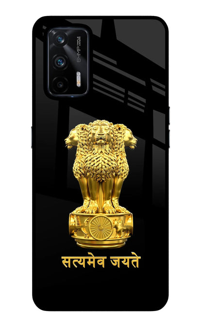 Satyamev Jayate Golden Realme X7 Max Back Cover