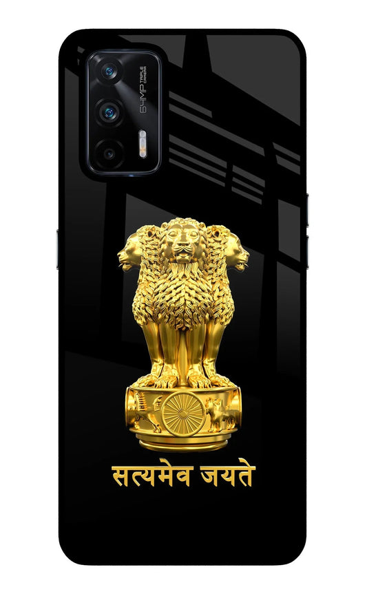 Satyamev Jayate Golden Realme X7 Max Back Cover