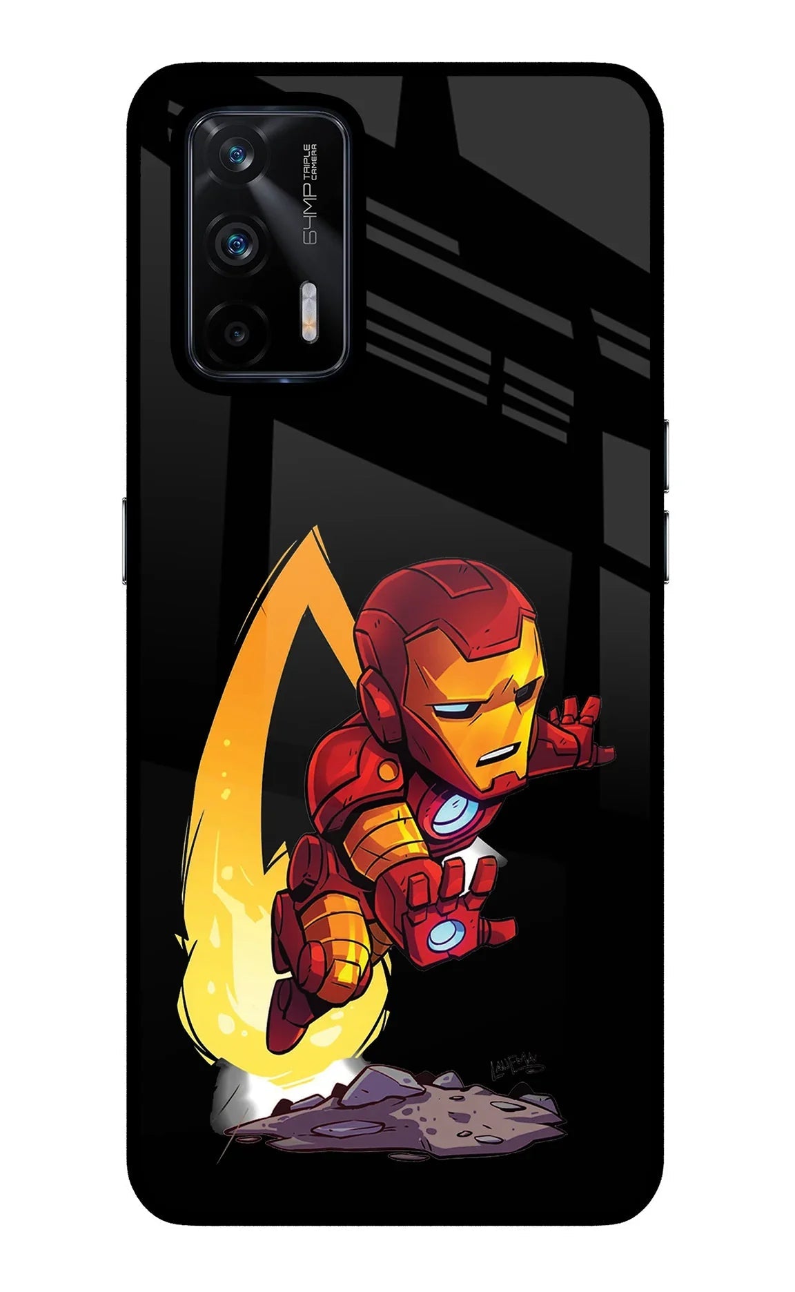 IronMan Realme X7 Max Glass Case
