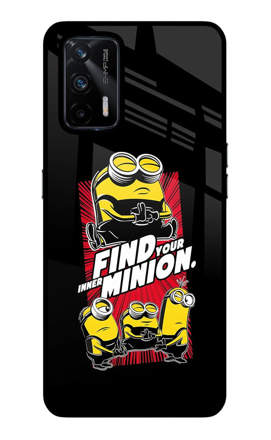 Find your inner Minion Realme X7 Max Glass Case