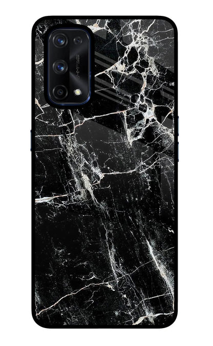 Black Marble Texture Realme X7 Pro Back Cover