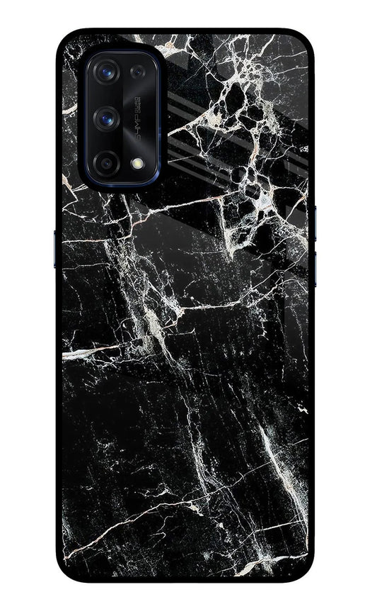 Black Marble Texture Realme X7 Pro Back Cover