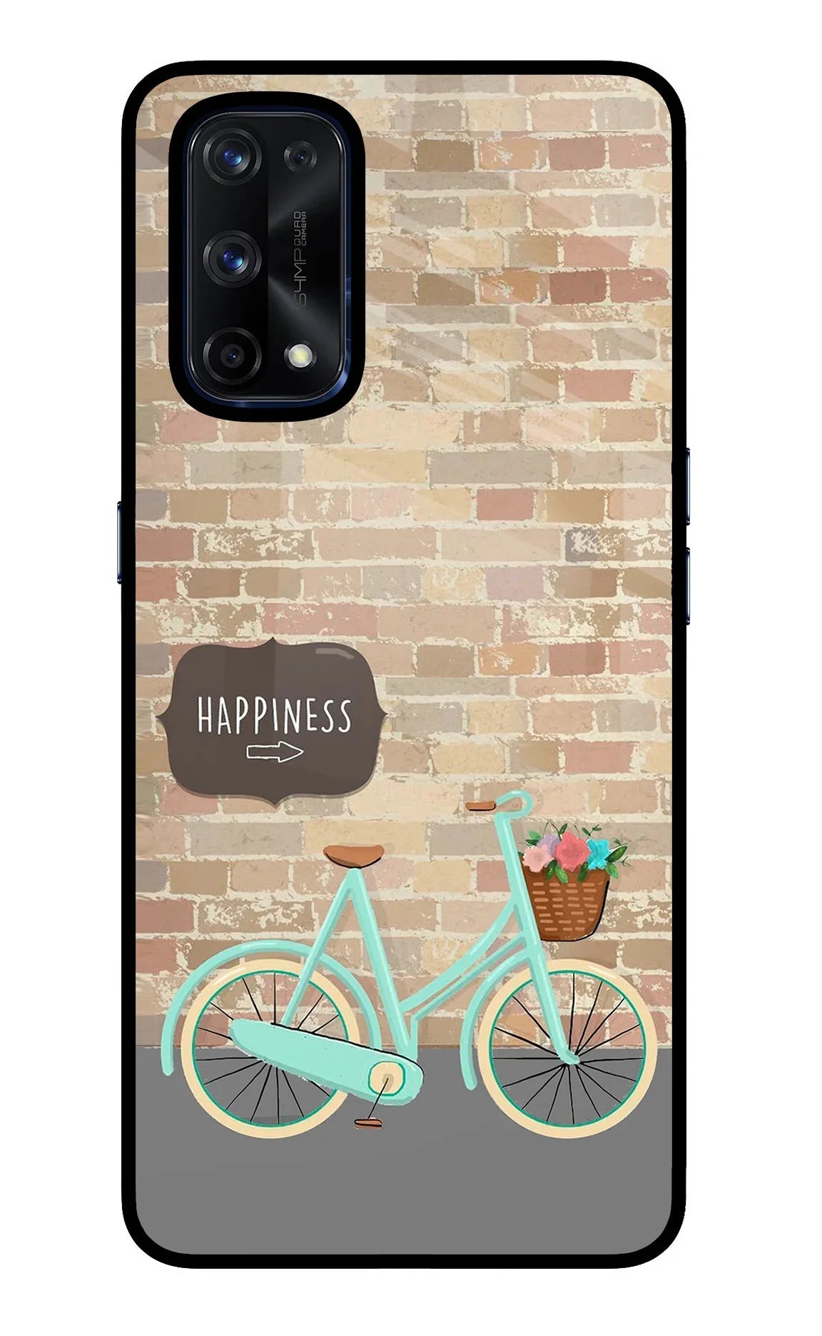 Happiness Artwork Realme X7 Pro Back Cover