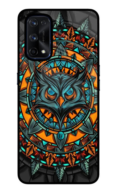 Angry Owl Art Realme X7 Pro Back Cover
