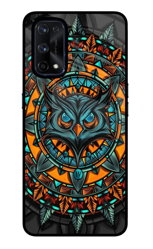 Angry Owl Art Realme X7 Pro Back Cover