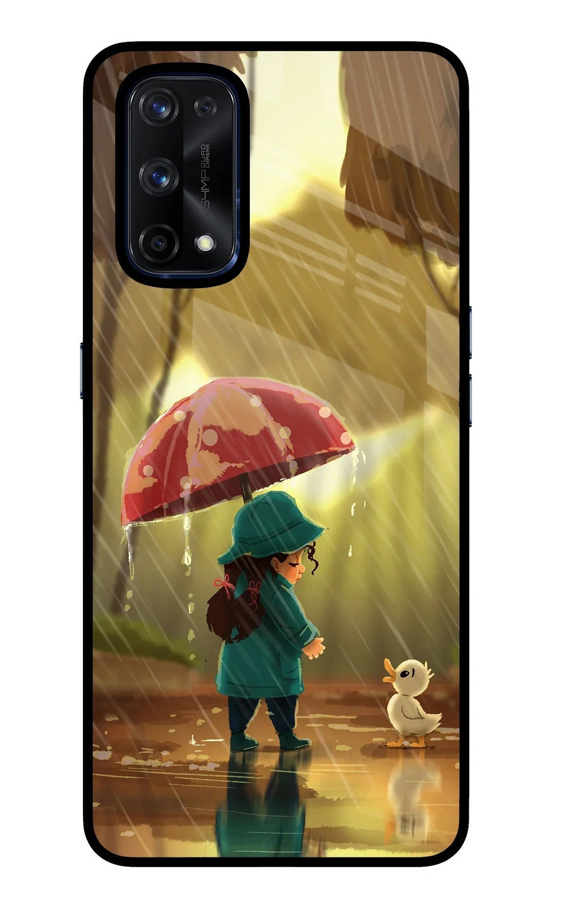 Rainy Day Realme X7 Pro Glass Case