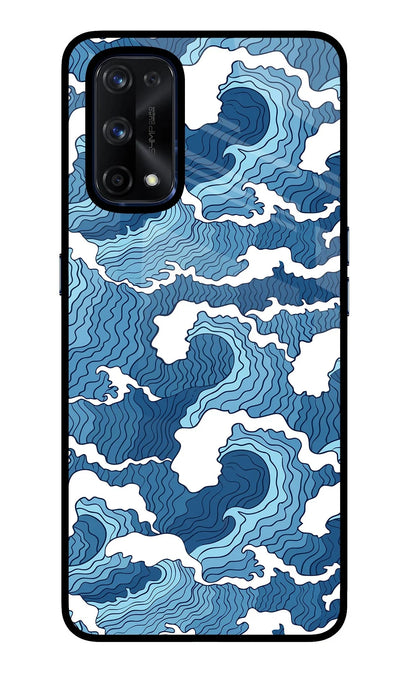 Blue Waves Realme X7 Pro Back Cover