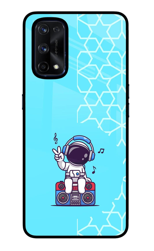 Cute Astronaut Chilling Realme X7 Pro Back Cover