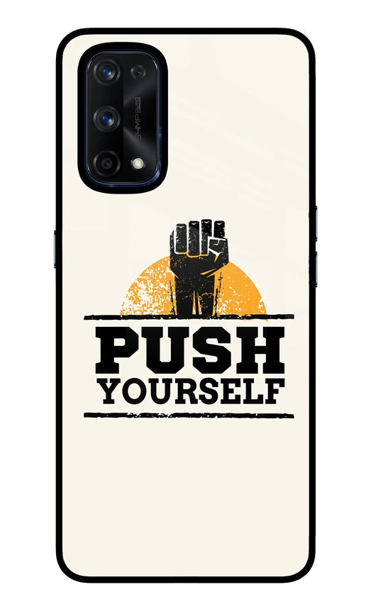 Push Yourself Realme X7 Pro Glass Case