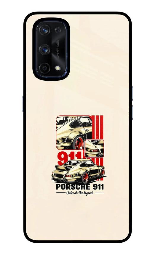 Classic Porsche 911 Realme X7 Pro Glass Case