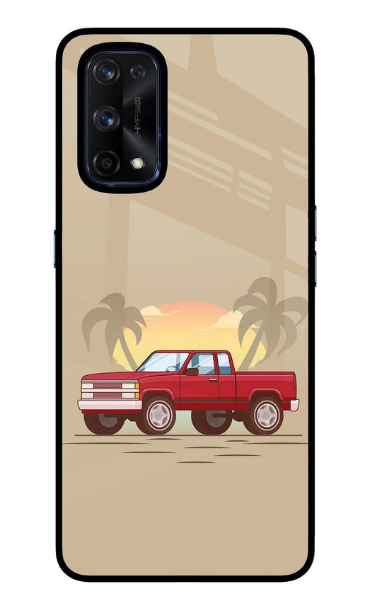 Desert Classic Drive Realme X7 Pro Glass Case