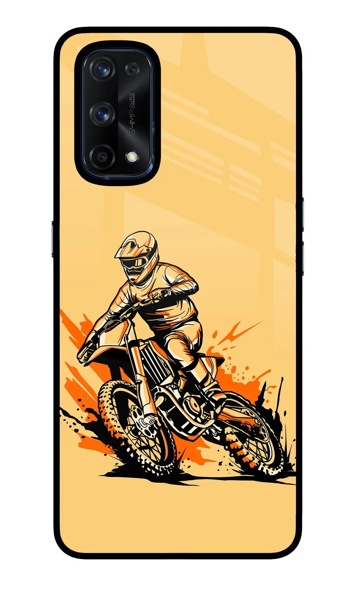 Off-Road Fury Realme X7 Pro Glass Case